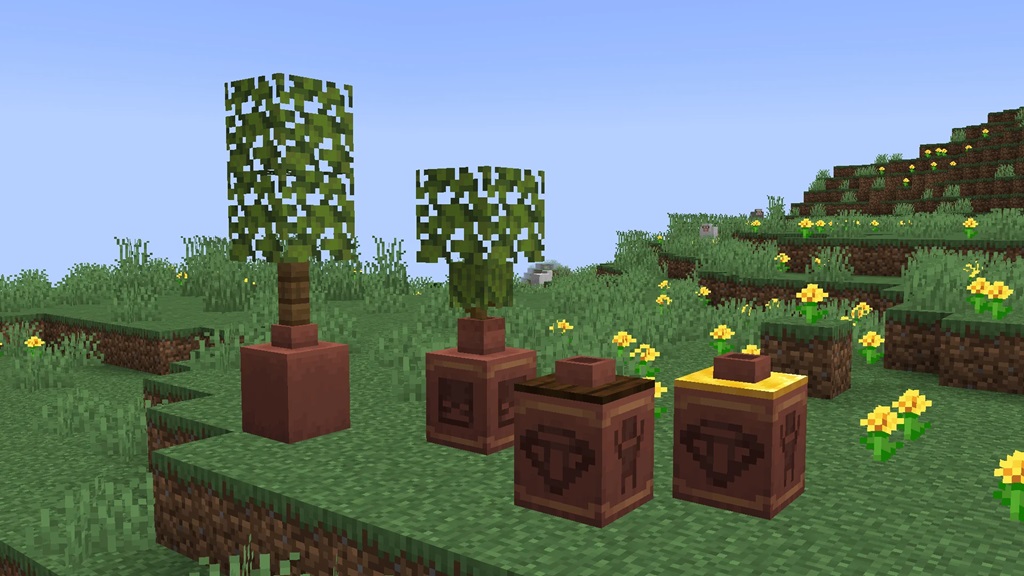 a Flower Pot in Minecraft