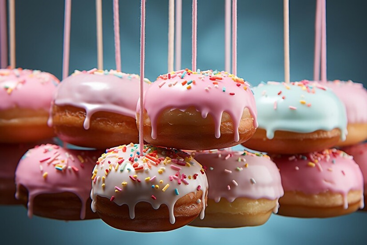 donuts can become stale or dry relatively quickly