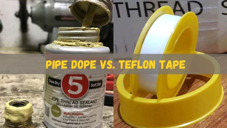 Teflon Tape vs Pipe Dope for Sanitary PVC Threads