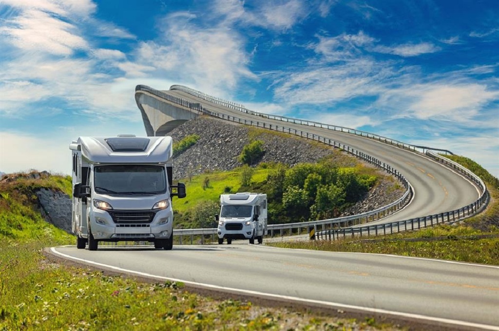 What is the best time of year to travel the Route de l'Europe by motorhome