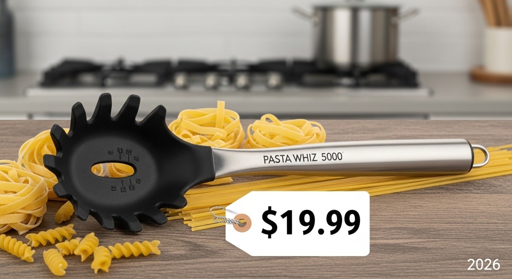 Nylon pasta server safe for non-stick cookware