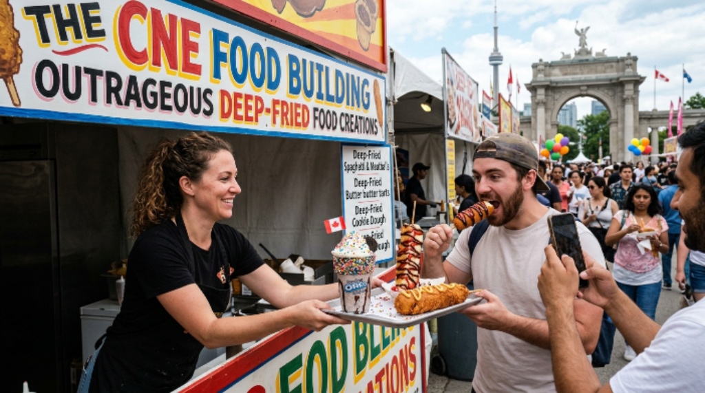 CNE Food Building outrageous deep-fried food creations at Toronto fair