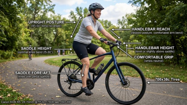 How To Set Up a Hybrid Bike for Comfortable Riding: Saddle, Handlebar, Tire, and Fit Tips